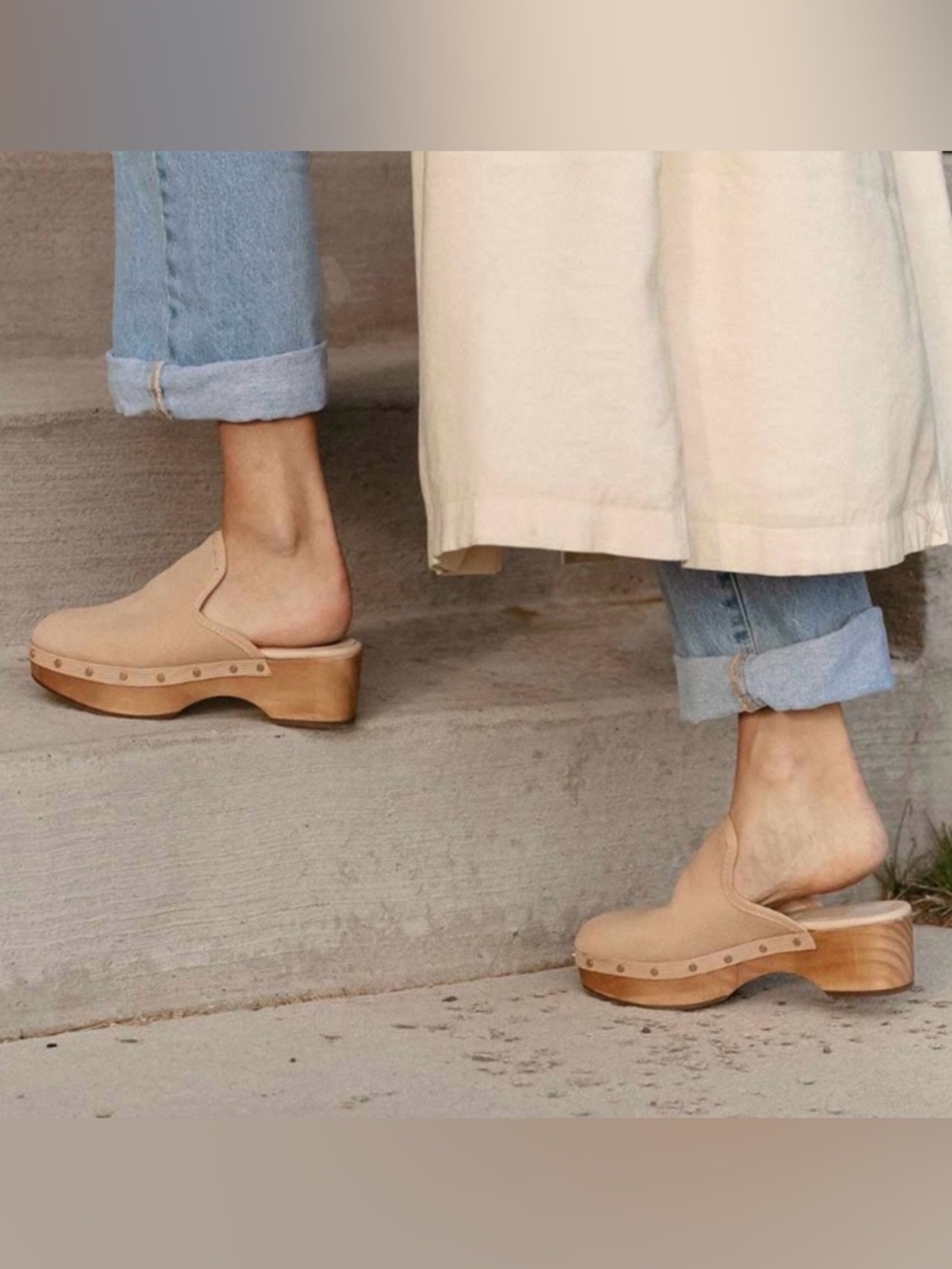 EUC Dolce Vita Closen Clogs. Camel Nubuck Suede. Size 10. Retail price $148.